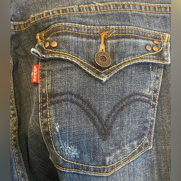 Levi’s 515 Boot Cut Heritage Classic Western Wear Jeans Coastal Cowgirl Size 10 - Picture 3 of 12